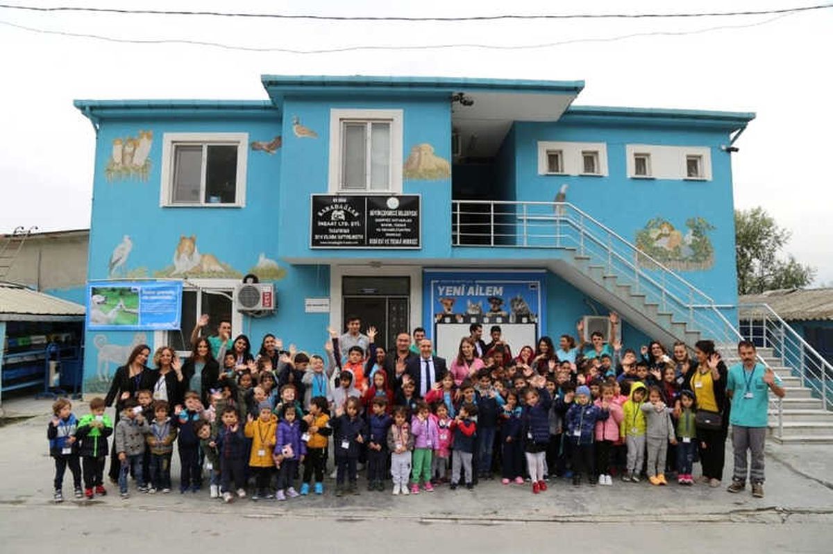 Çocuklar Hayvanları Koruma Günü\'nde Sahipsiz Hayvanları Unutmadı