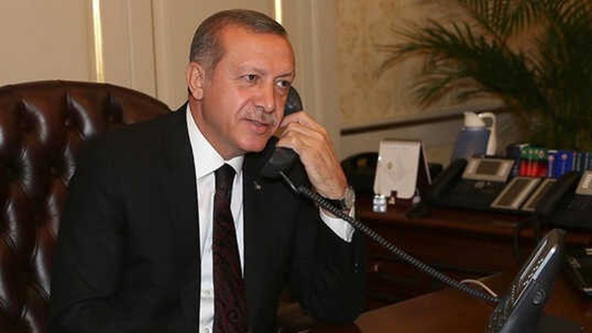 Cumhurbaşkanı Erdoğan Salih\'i Tebrik Etti