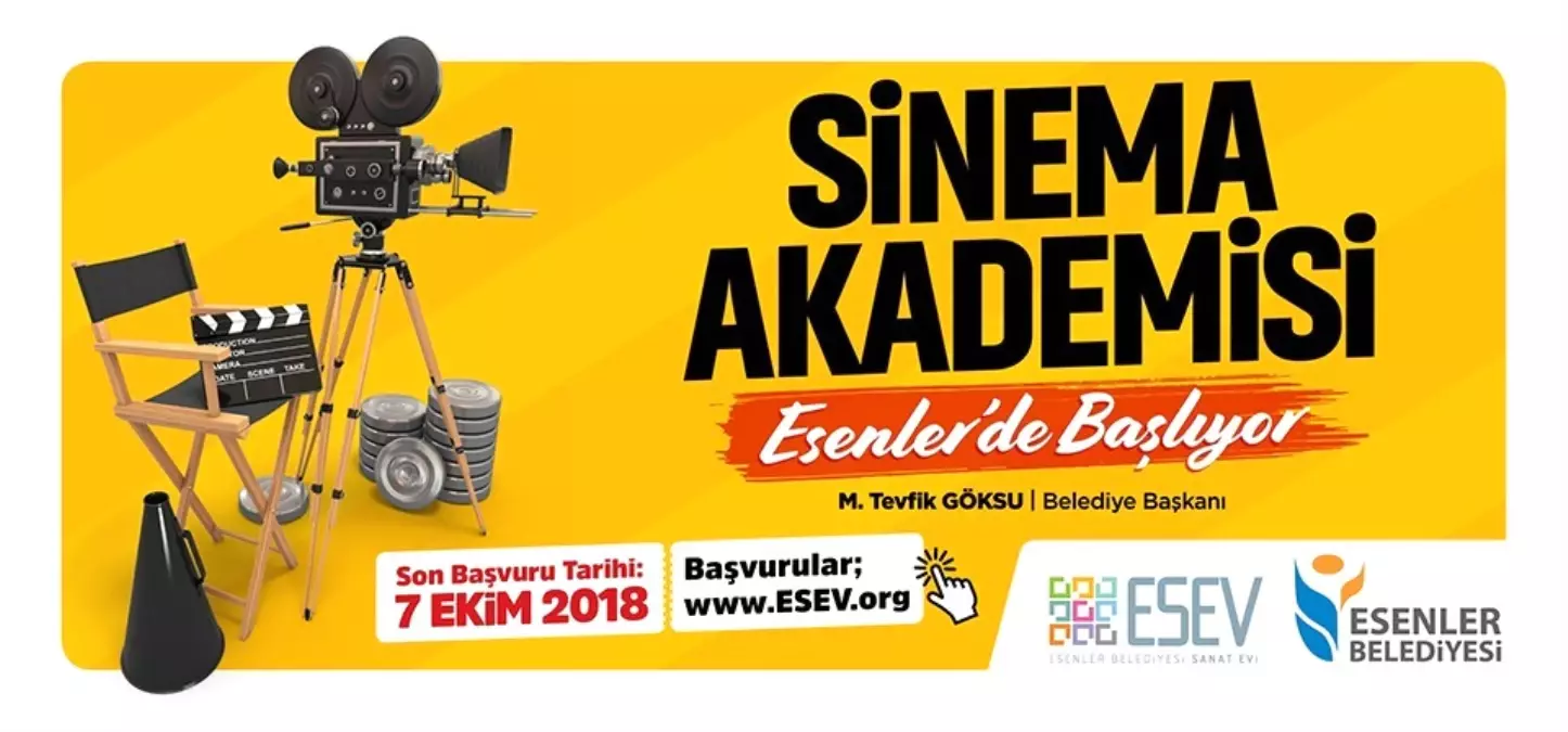 Esenler\'de \'Sinema Akademisi\' Kapılarını Açıyor