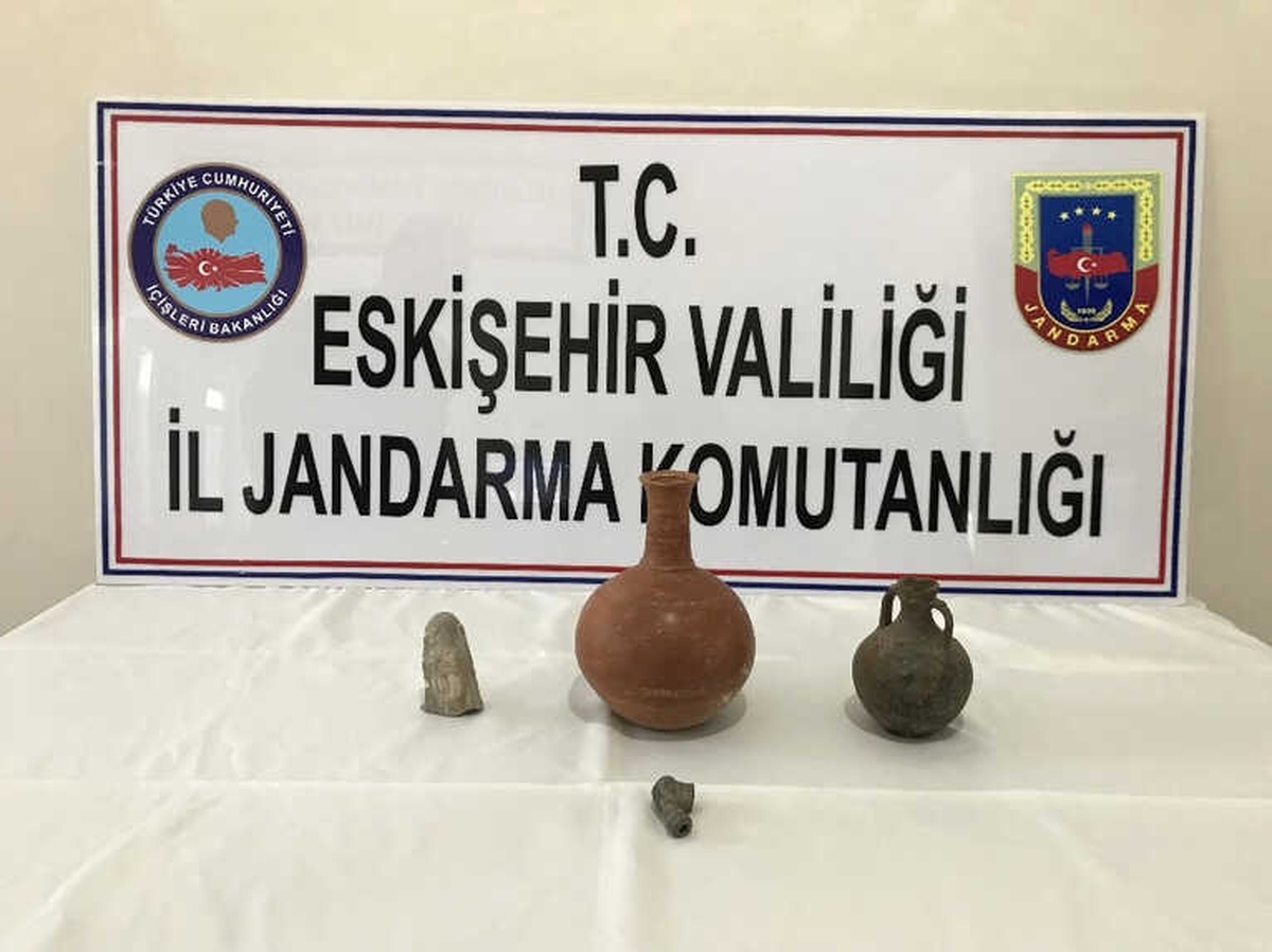 Eskişehir\'de Tarihi Eser Kaçakçılığı Operasyonu