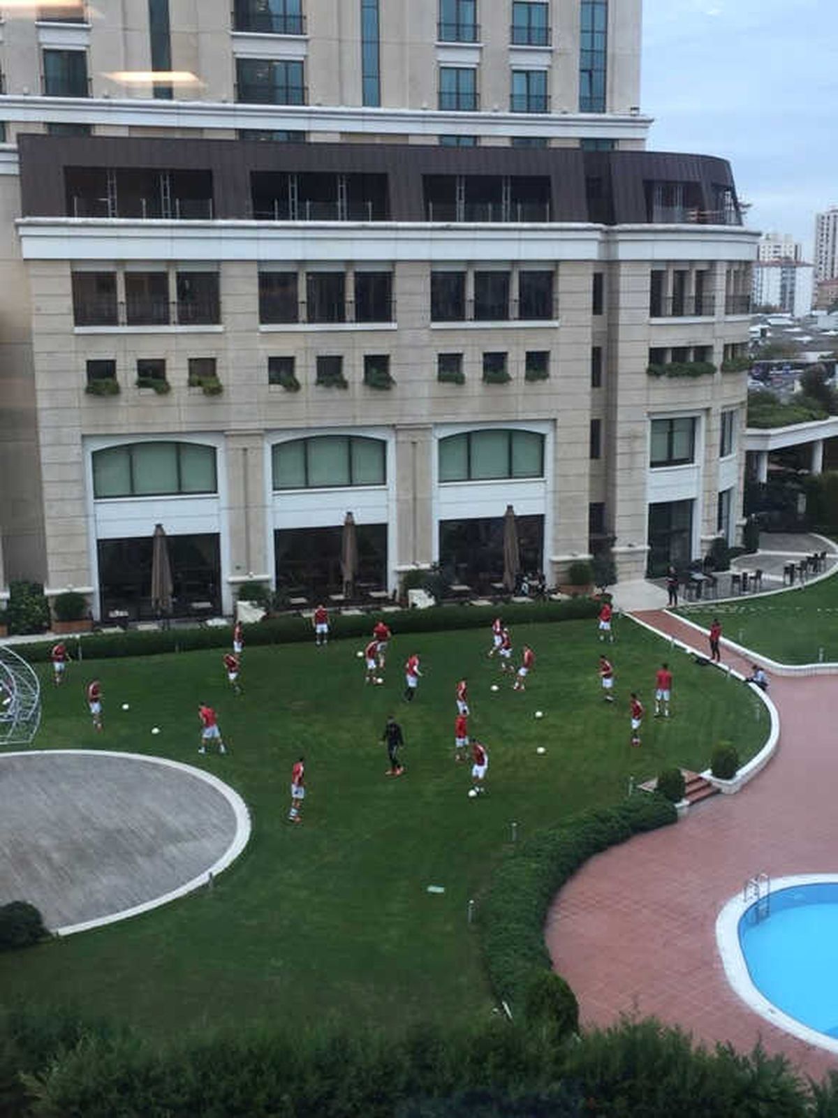 Fenerbahçe\'nin Rakibi Trnava\'dan Sabah Antrenmanı