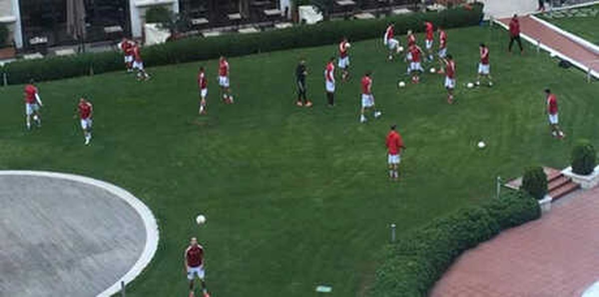Fenerbahçe\'nin Rakibinden Maç Günü İlginç İdman