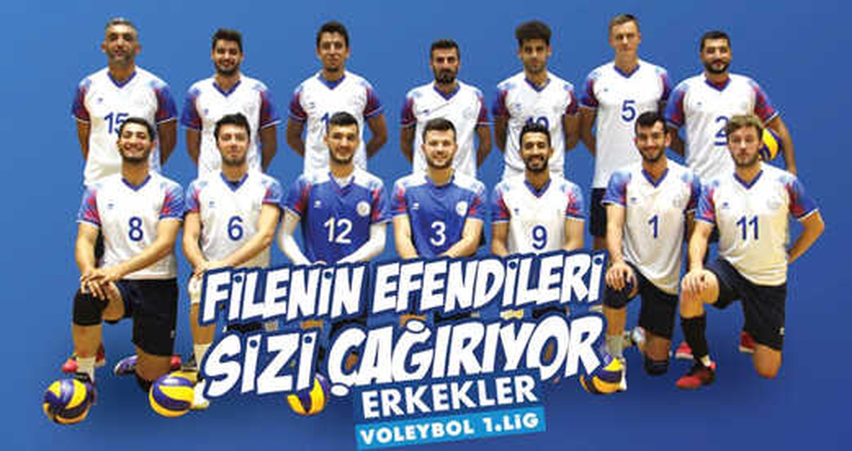 HBB Erkek Voleybol Takımı\'nın Lig Heyecanı Başlıyor