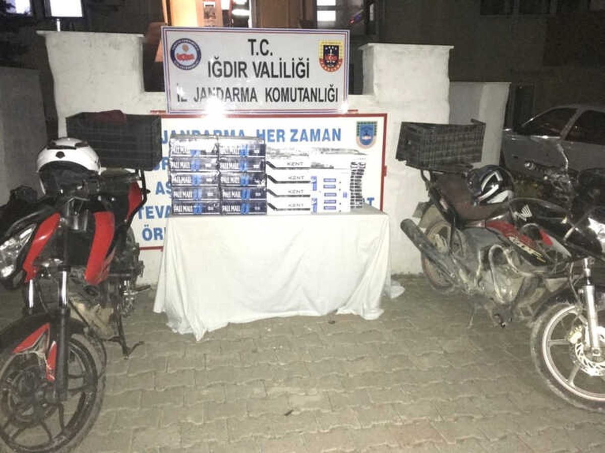 Iğdır\'da Sigara Kaçakçılığı