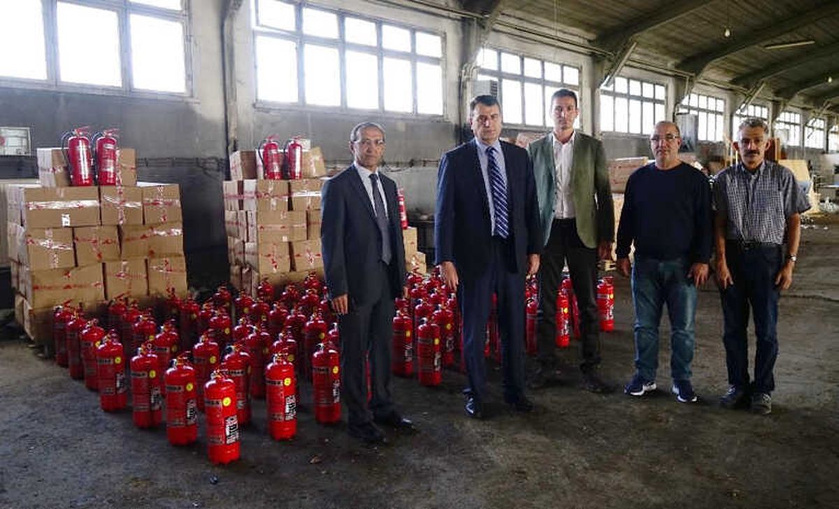 Köylere Yangın Söndürme Tüpü Dağıtılacak