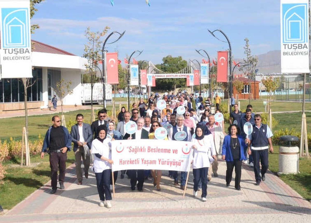Tuşba\'da \'Dünya Yürüyüş Günü\' Etkinlikleri