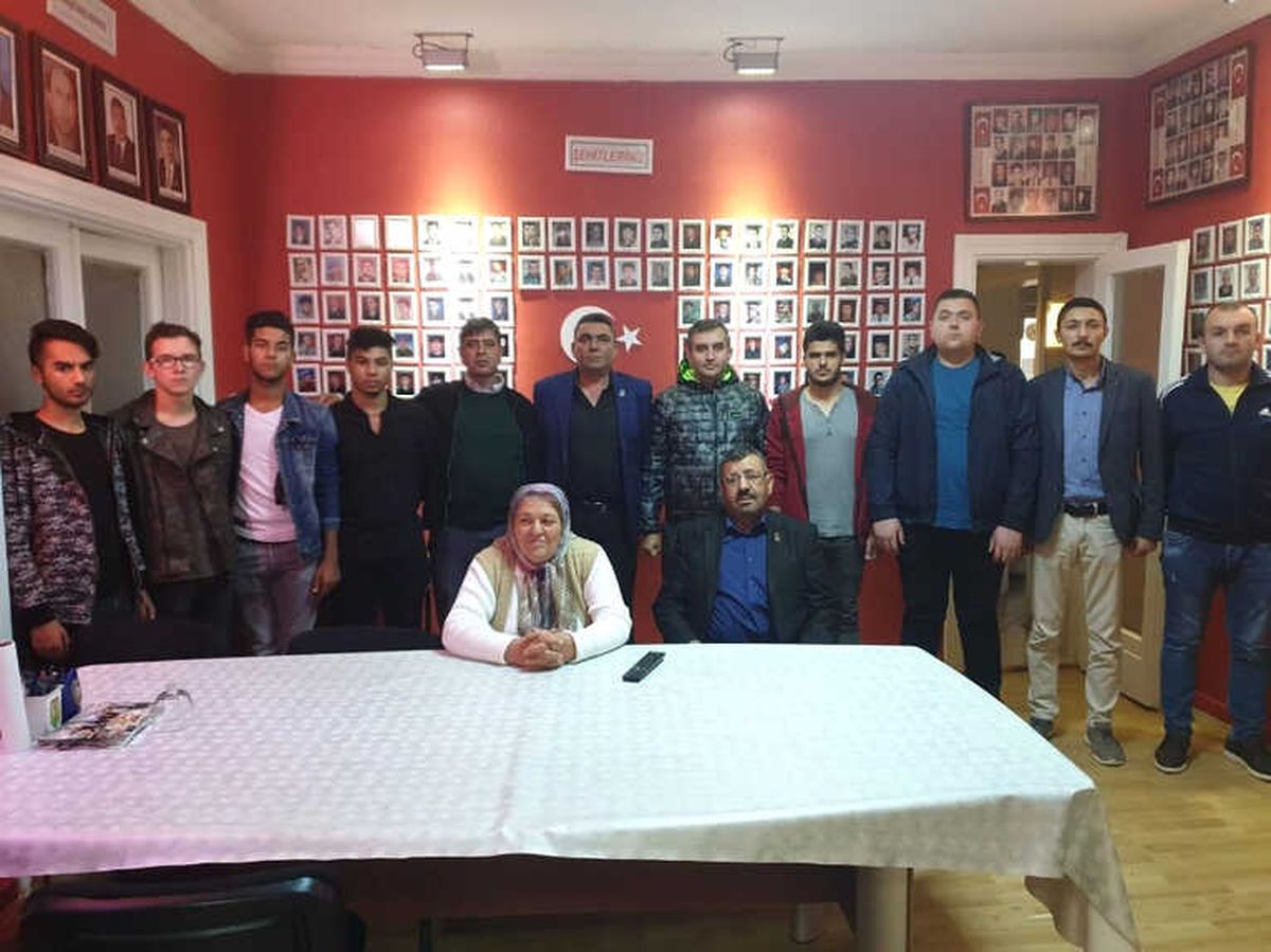 Ülkücü Gençler Şehit Ailelerini ve Gazileri Unutmadı