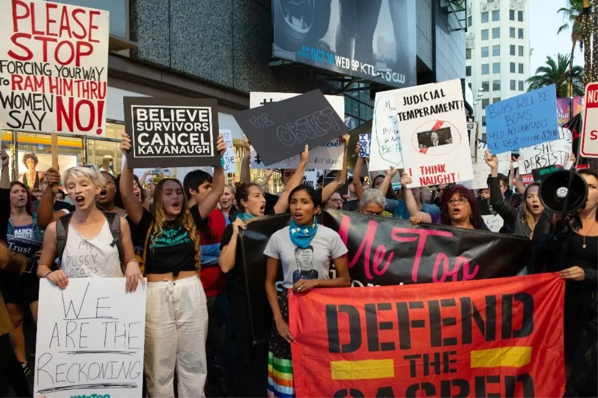 ABD\'de Yargıç Kavanaugh Protestosu