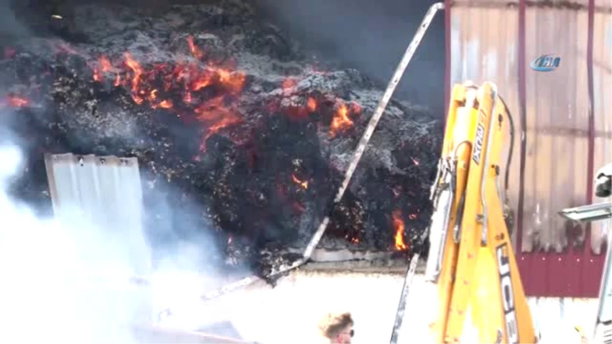 Adana\'da Çırçır Fabrikasında Yangın