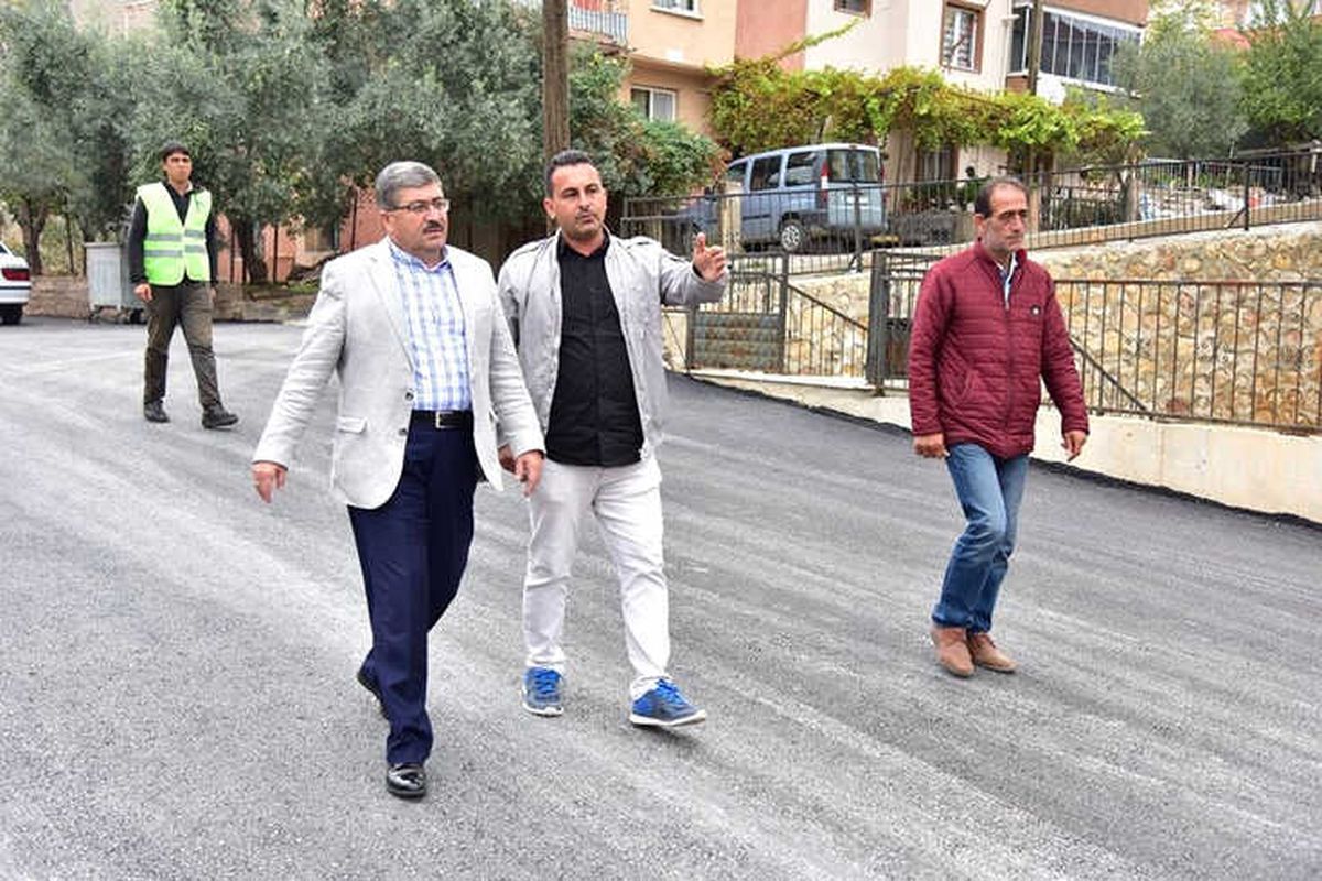 Asfaltlama Çalışmaları Devam Ediyor