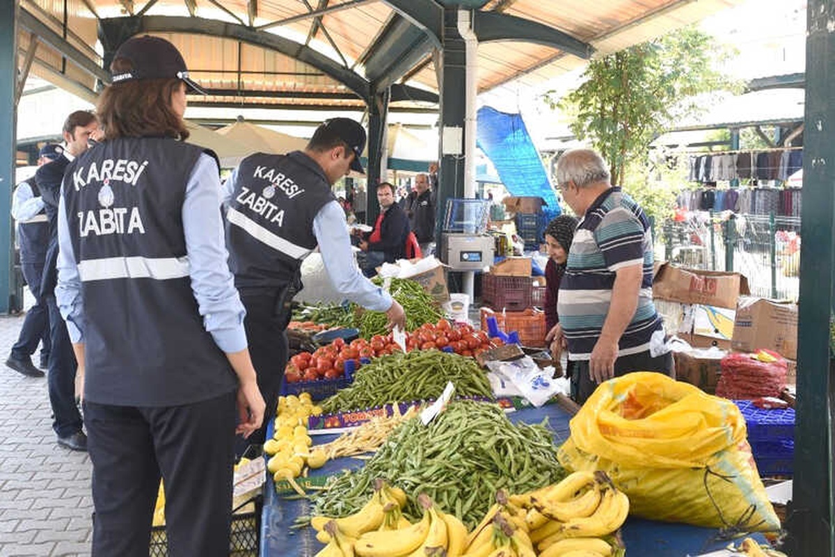 Balıkesir\'de Zabıtadan Şok Fiyat Denetimi