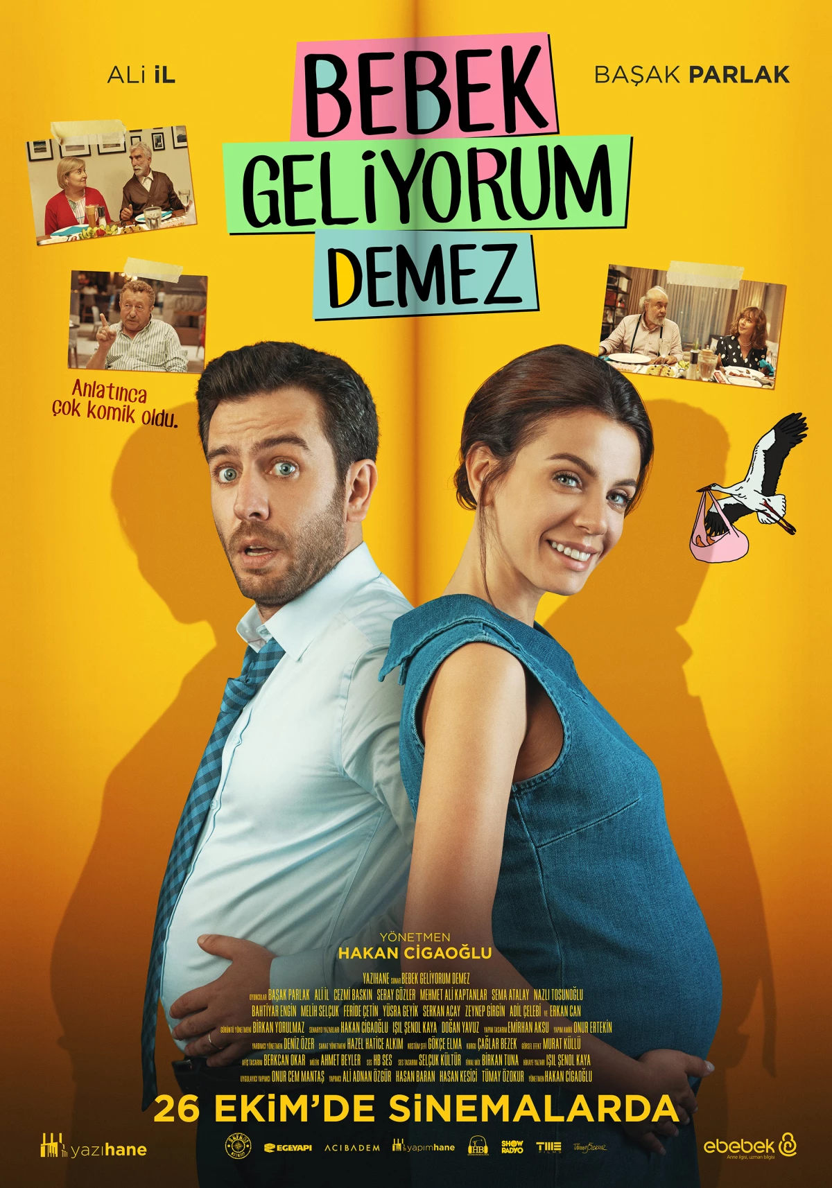 "Bebek Geliyorum Demez" Filminin Afişi Yayınlandı