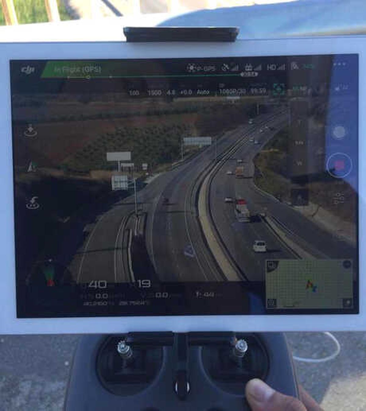 Bursa\'da Drone ile Trafik Denetimi