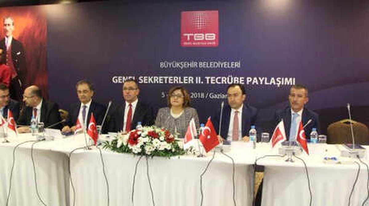 Büyükşehir Belediyesi Genel Sekreterleri; Gaziantep\'te Toplandı