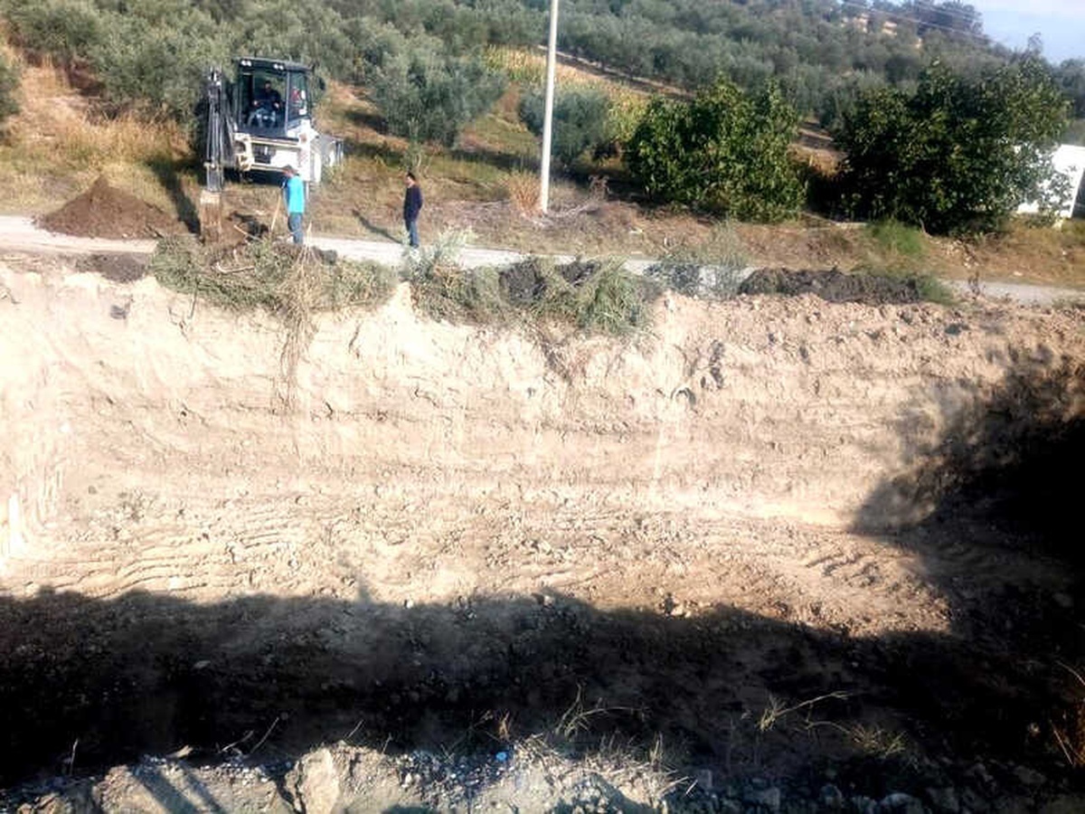 Hacıbaştanlar\'da Foseptik İnşaatı Başladı