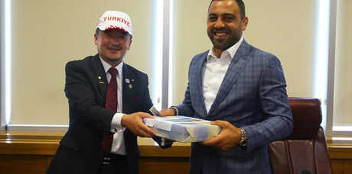 Hamza Yerlikaya, Japonya\'dan Gelen Heyeti Kabul Etti