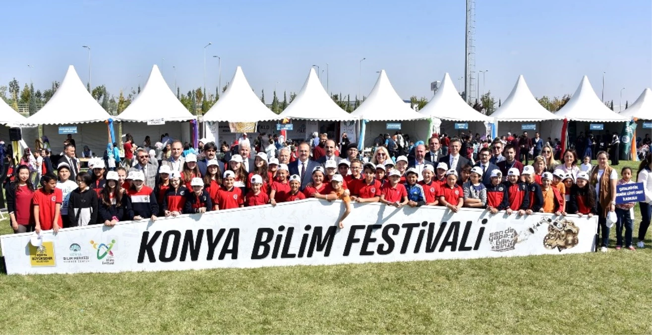 Konya Bilim Festivali Meraklılarına Kapılarını Açtı