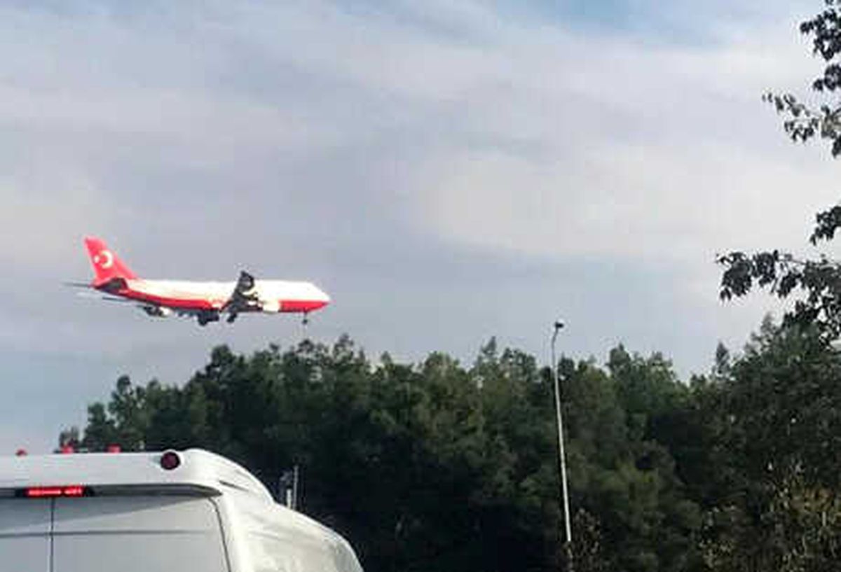 O Uçak, Test Uçuşu İçin Antalya\'da
