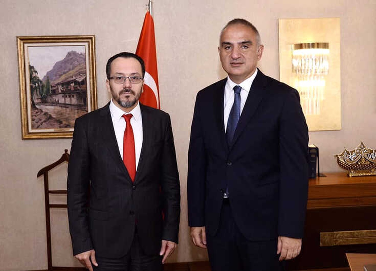 Rektör Bircan, Kültür ve Turizm Bakanlığı\'nda Temaslarda Bulundu