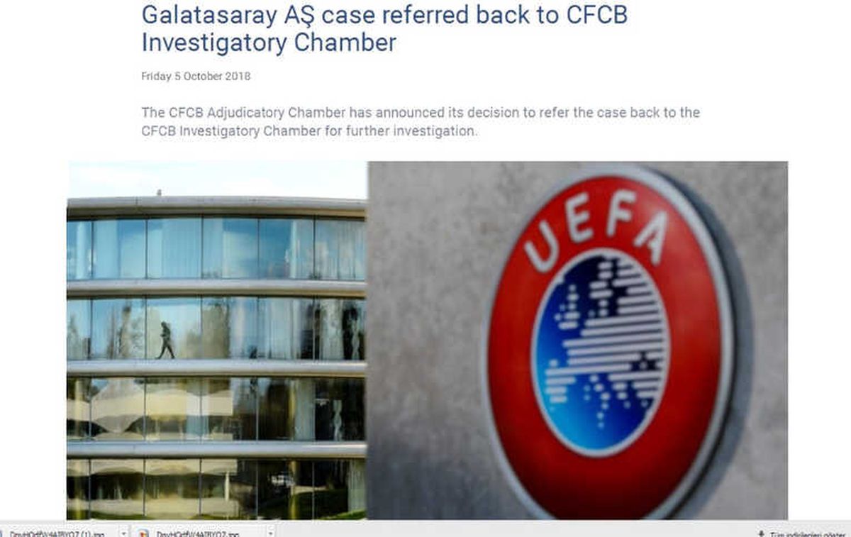 Uefa, Galatasaray\'ı Yeniden İnceleyecek