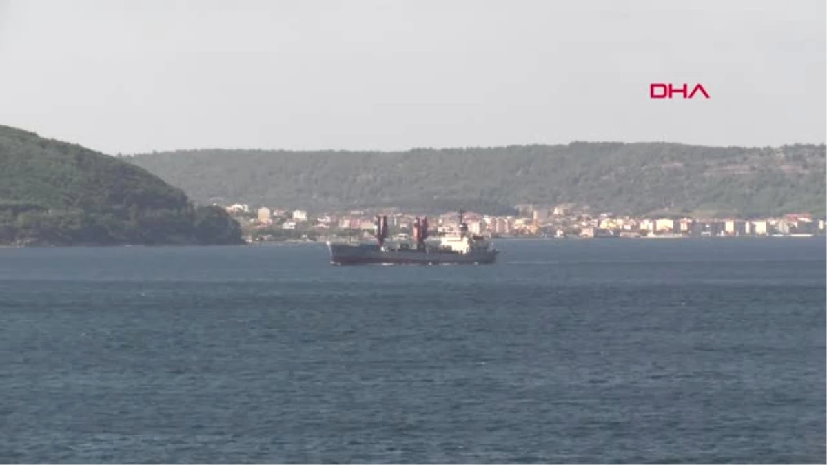 Çanakkale Boğazı\'ndan Geçen Rus Askeri Kargo Gemisi Akdeniz\'e Doğru Yol Aldı