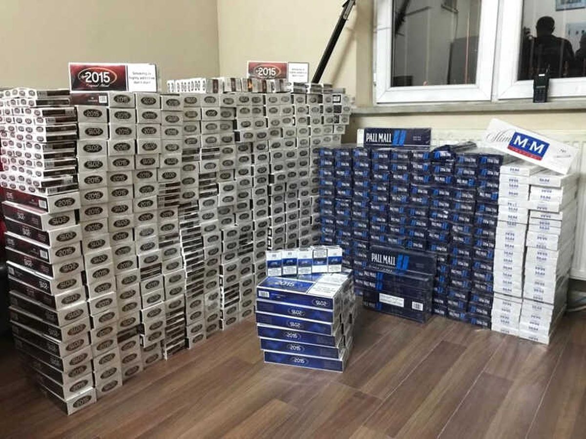 Erzurum\'da 730 Karton Kaçak Sigara Ele Geçirildi