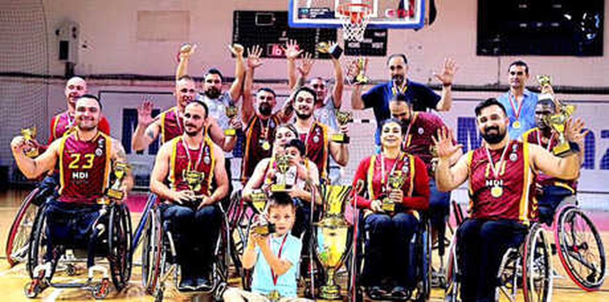 Galatasaray Tekerlekli Sandalye Basketbol Takımı\'na Avrupa Engeli