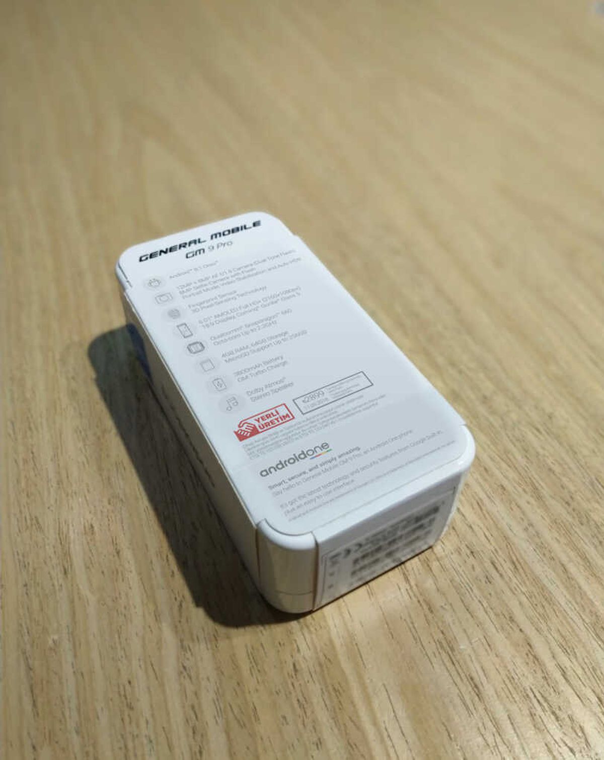 Gm 9 Pro Yerli Üretim Logolu, Tükiye\'nin İlk Yerli Üretim Logolu Telefonu