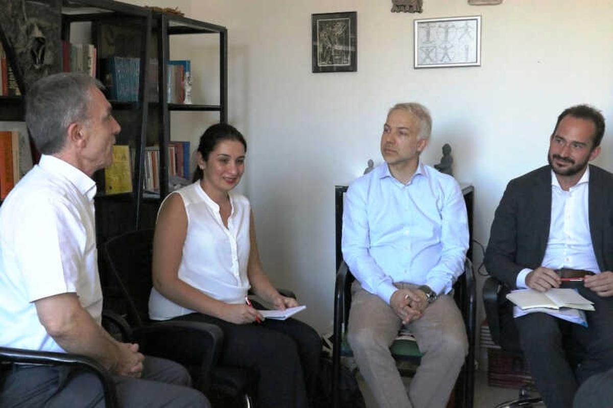 İsviçre Büyükelçiliği Maslahatgüzarı Diyarbakır\'da