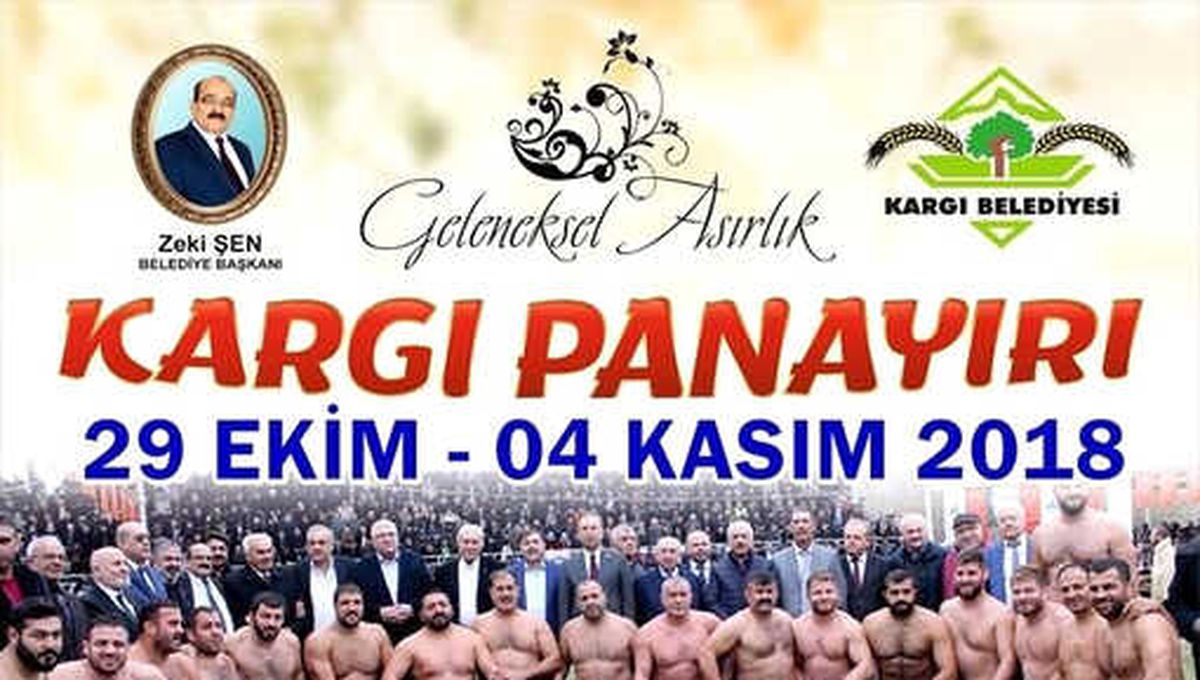 Kargı Panayırı 29 Ekim\'de Başlayacak