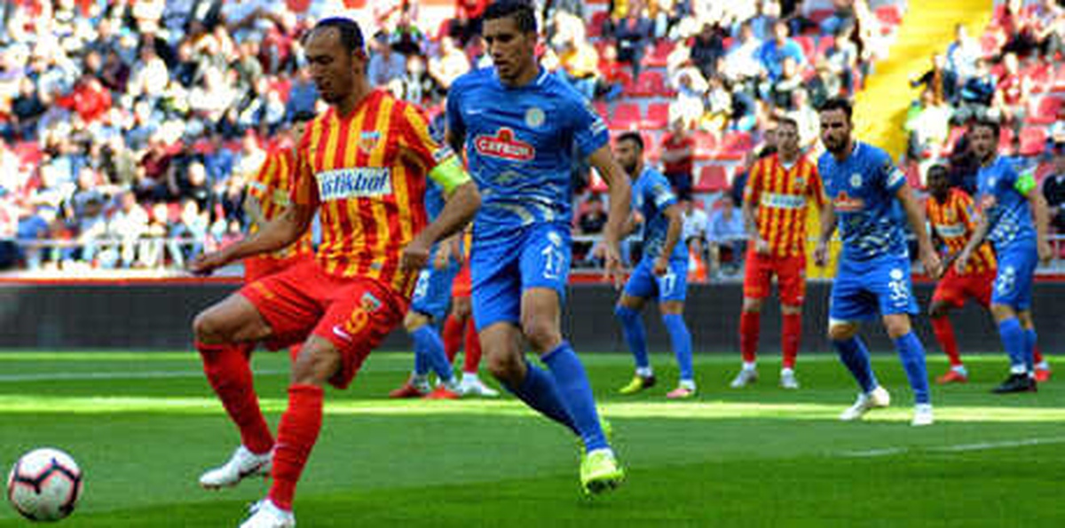 Kayserispor-Çaykur Rizespor: 2-2