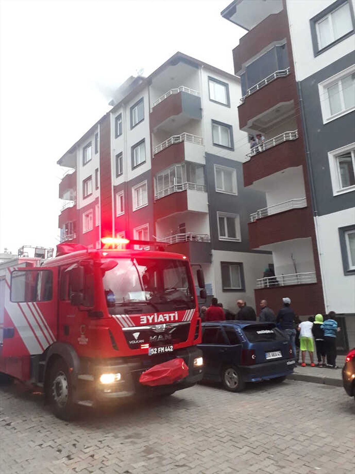 Ordu\'da Ev Yangını