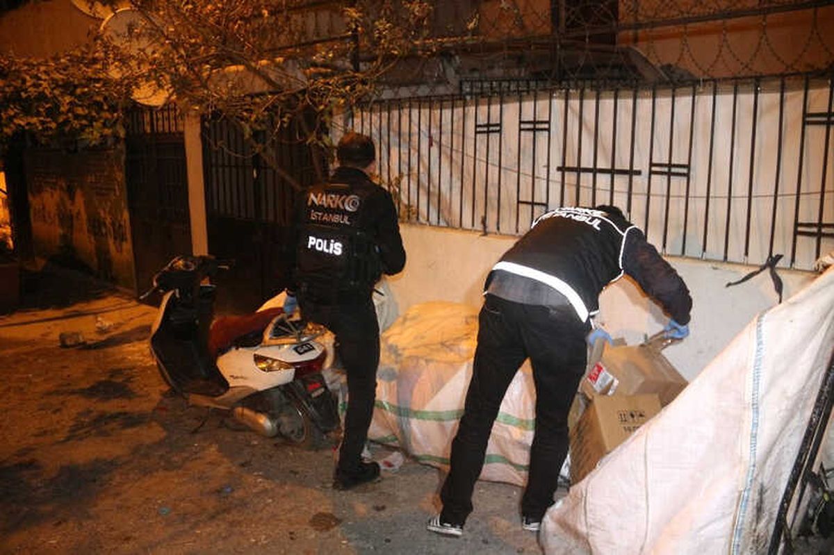 Mezarlıkta Uyuşturucu Operasyonu