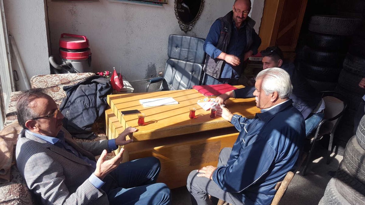 Seçen, Fevzi Çakmak Caddesindeki Alt Yapı Çalışmalarını Denetledi