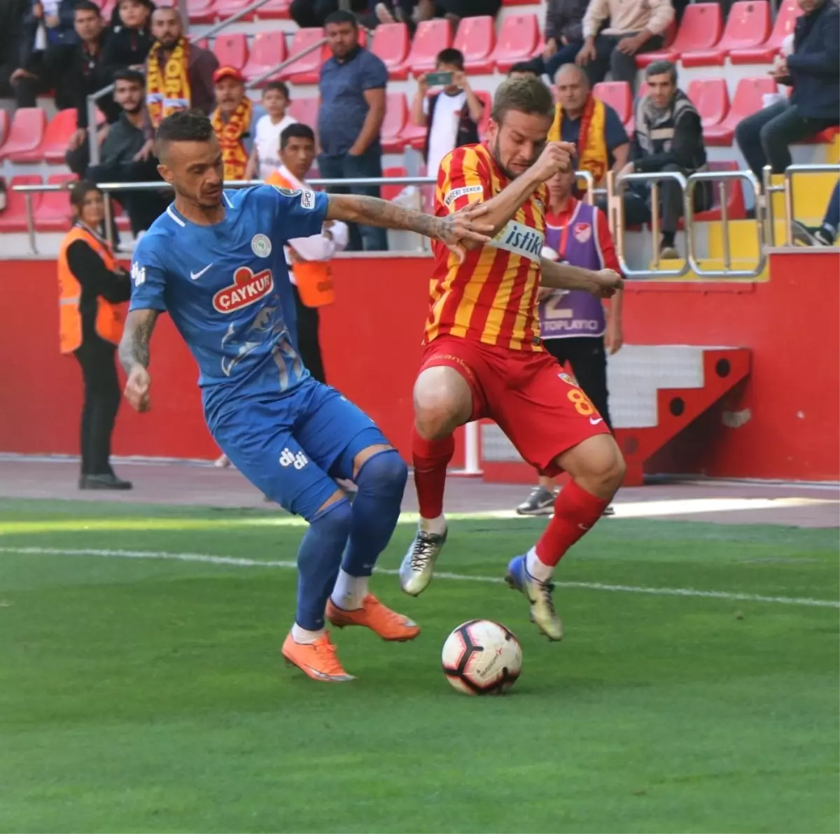 Spor Toto Süper Lig: Kayserispor: 2 - Çaykur Rizespor: 2 (Maç Sonucu)