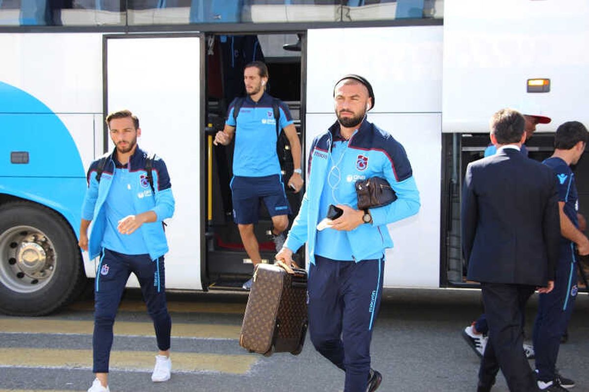 Trabzonspor İzmir\'e Gitti