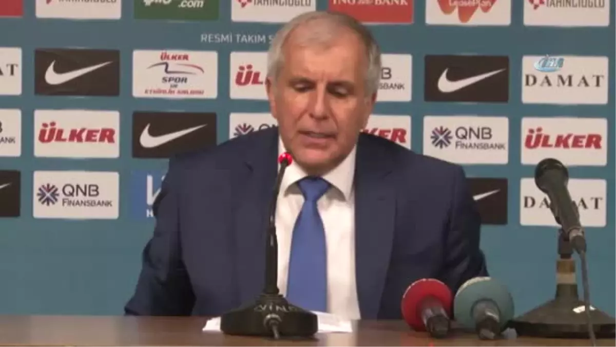 Zeljko Obradovic: "Oyuncuların Reaksiyonu Çok İyiydi"