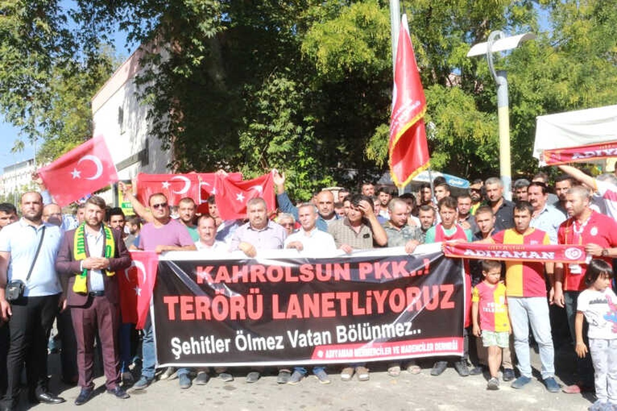 Adıyaman Mermerciler ve Madenciler Derneğinden Teröre Tepki