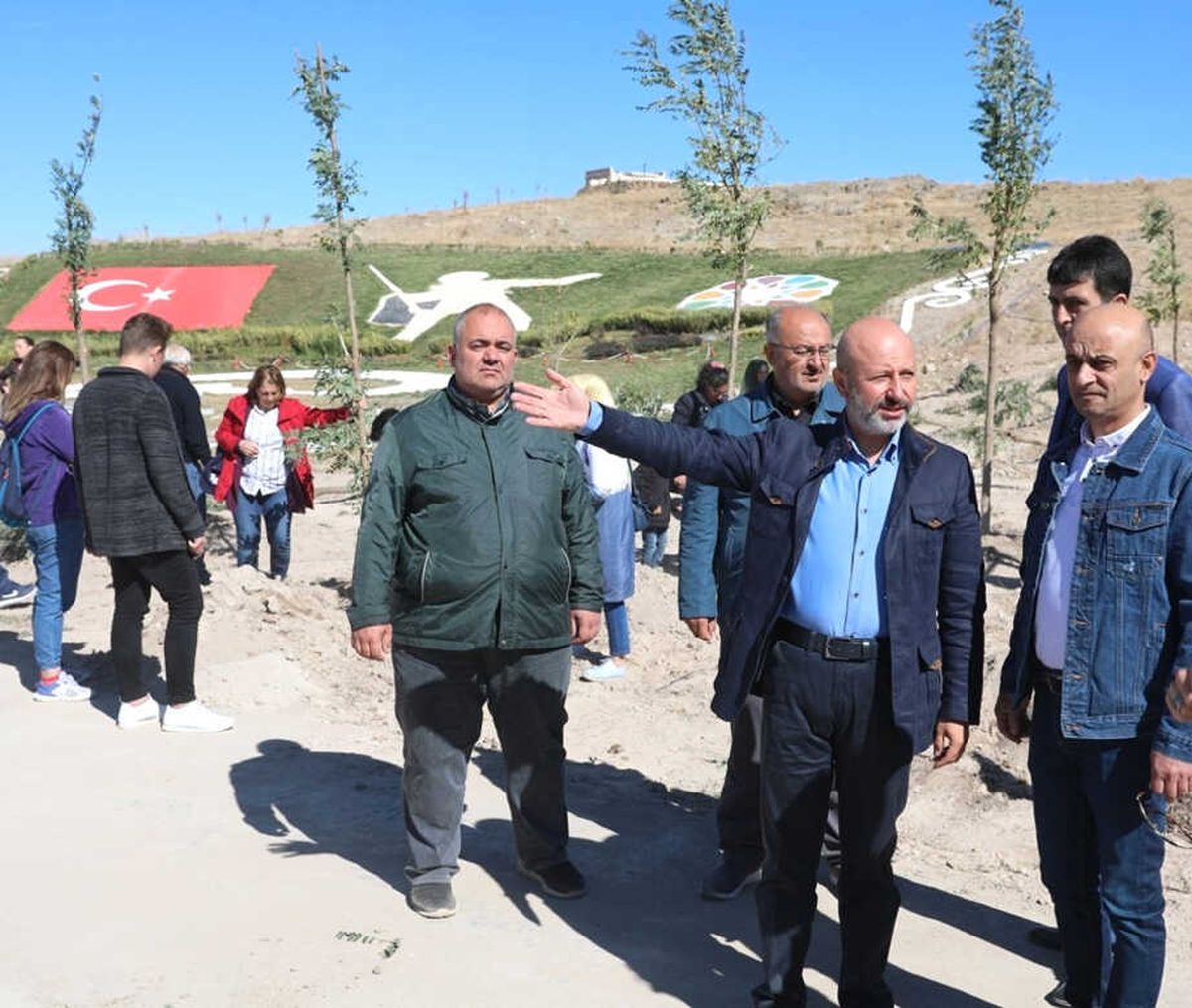 Kocasinan\'da Yeşil ile Mavinin Ahengi