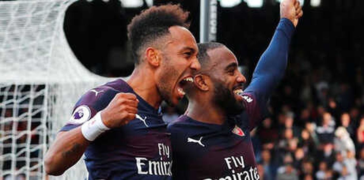 Lacazette ve Aubameyang Alev Aldı, Arsenal Kazandı!