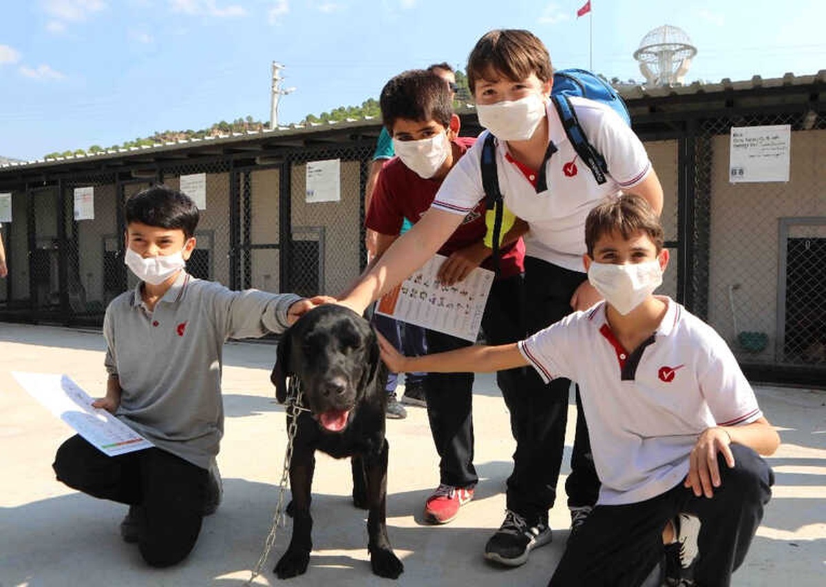 Öğrenciler Can Dostları Ziyaret Etti