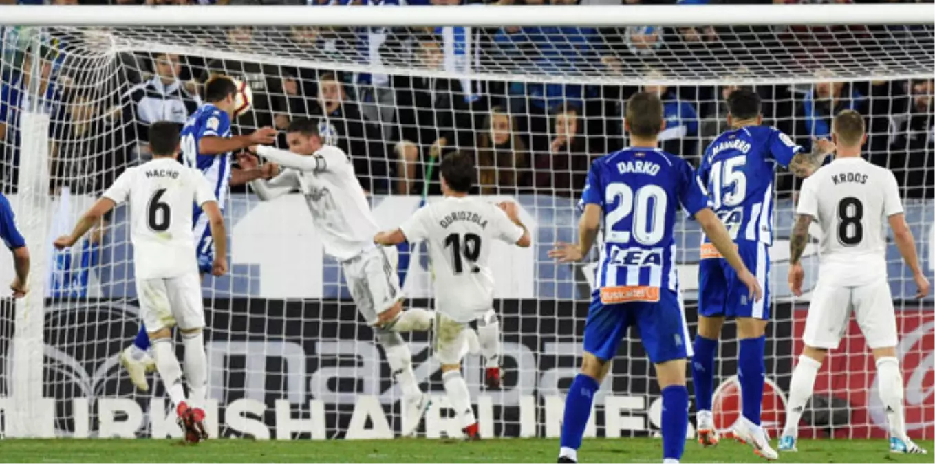 Real Madrid Krizde! Alaves 90+5\'te...