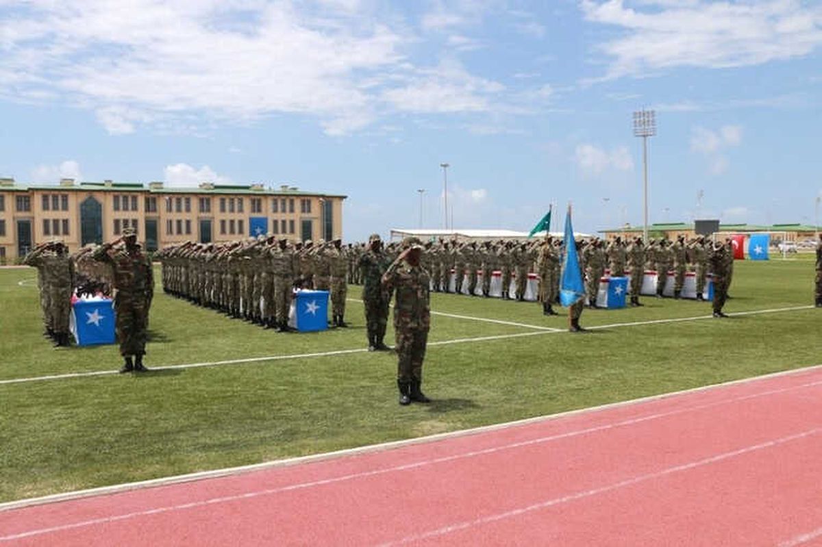 Somali\'deki Türk Askeri Üssü\'nde Yemin Töreni