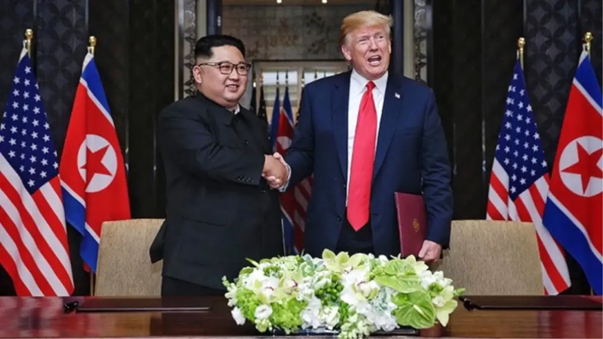 Trump: Kim ile Tekrar Görüşmeyi Dört Gözle Bekliyorum