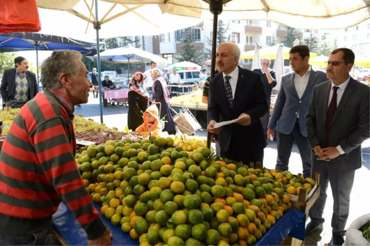 Başkan Gül\'den Pazar Denetimi