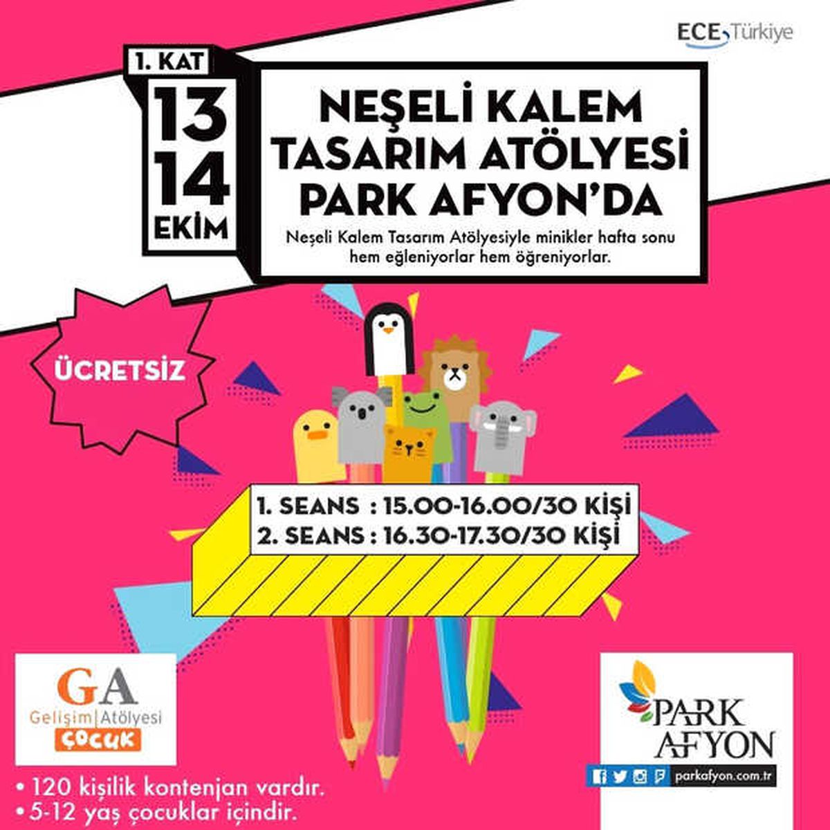 Neşeli Kalemler Park Afyon\'da