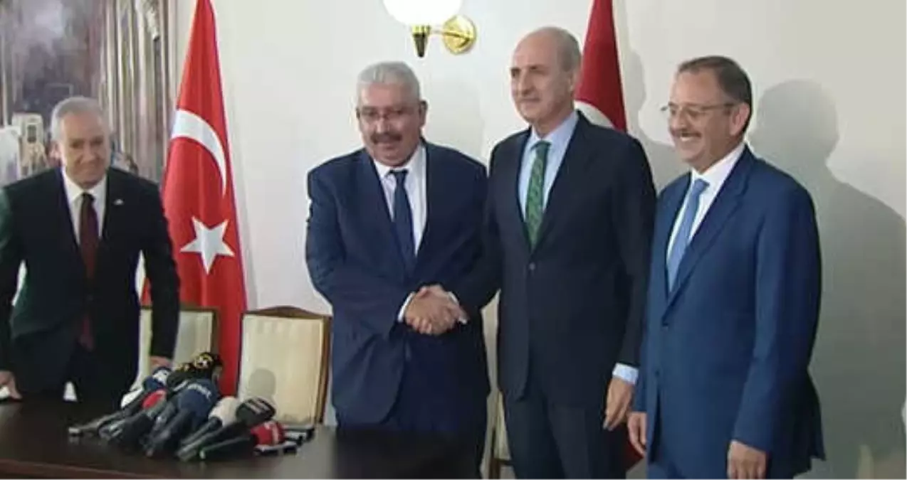 AK Parti-MHP Arasındaki İttifak Görüşmesi Sonrası İlk Açıklama Geldi