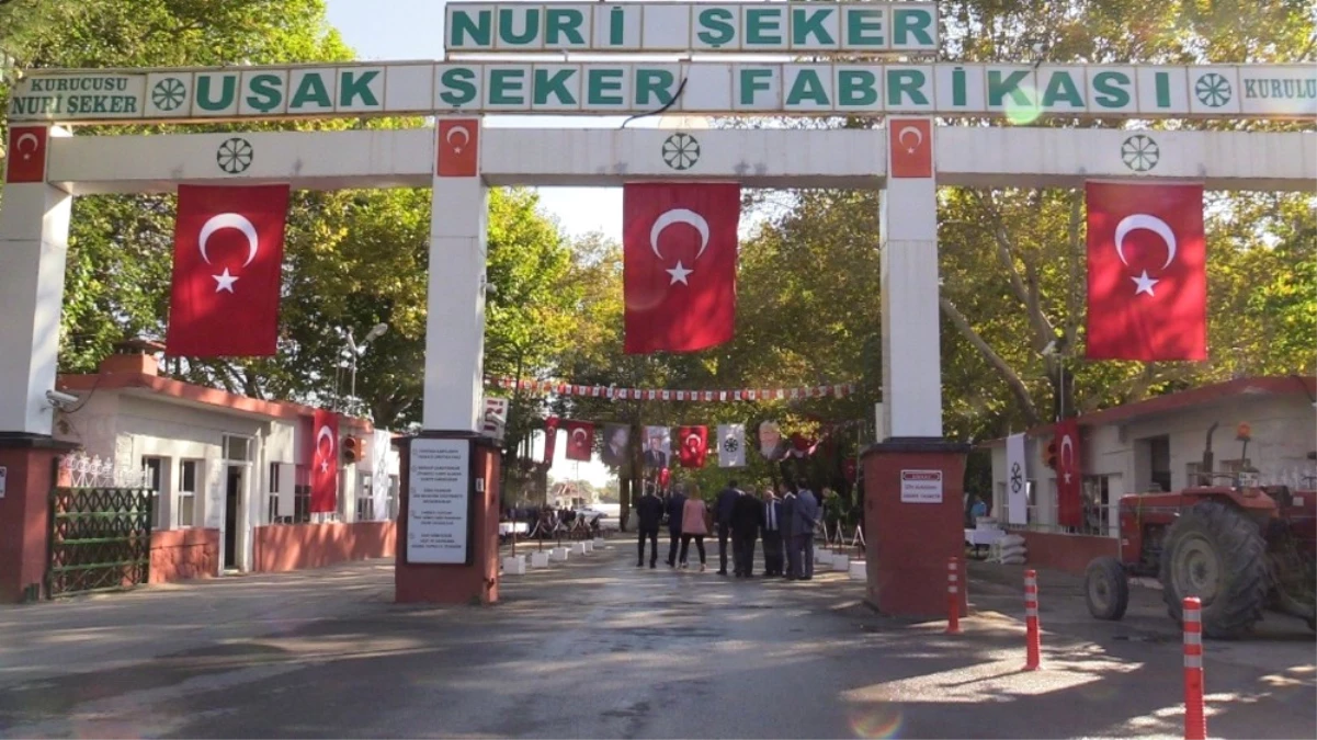 Uşak Şeker Fabrikası\'nın Kampanya Açılışı Gerçekleşti