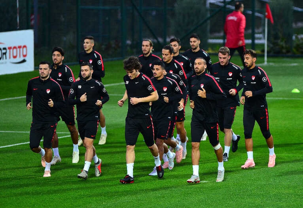 A Milli Takım Hazırlıklarını Sürdürdü