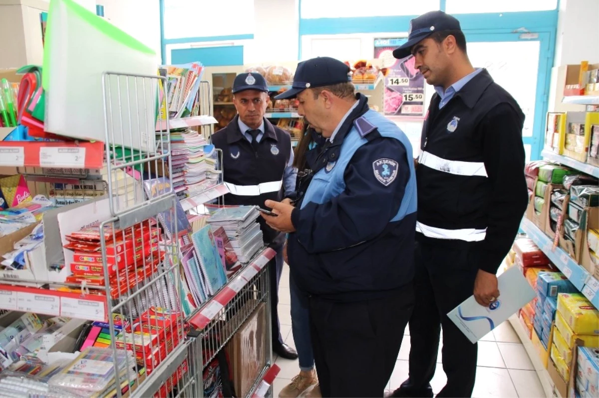 Akşehir\'da Zabıta Fiyat ve Etiket Denetimi Başlattı